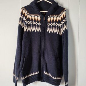 Far West Zippered Sweater
